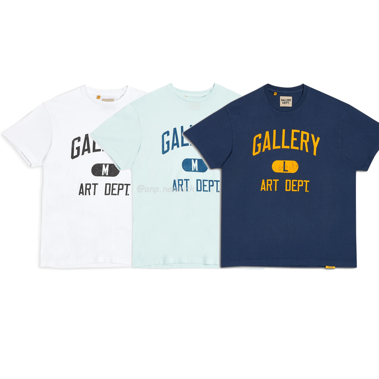 Gallery Dept Logo Printed Cotton T Shirt (1) - newkick.org
